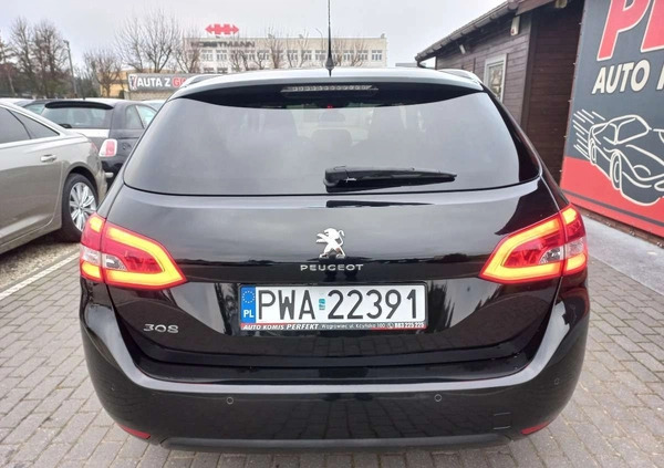 Peugeot 308 cena 53900 przebieg: 85000, rok produkcji 2019 z Żywiec małe 301